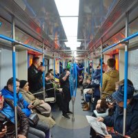 В вагоне нового поезда "Москва" :: Nataly St. 