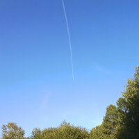 Самолет в небе :: Зося Lermark