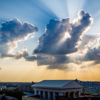 cloud at backlight :: Дмитрий Карышев