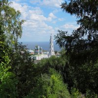 Юрьевец. Вид храмового комплекса с холма. :: Konstantine Kostyuchenko