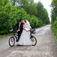 вело-свадьба :: Евгений 