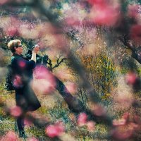 Фотограф цветущего сада :: Ольга Мальцева