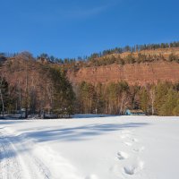 Следы на снегу :: Анатолий Иргл