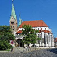 Augsburger Dom. Собор был освящён в 1065 году... :: Galina Dzubina