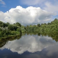 Облака (отражение в воде)... :: Владимир Павлов