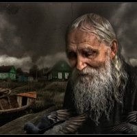 Николай Гурьянов- старец с острова Залита.. :: Виктор Перякин