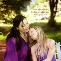Мама и Катя :: Анастасия Бобровская