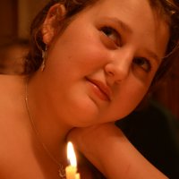 Мечтание при свечах :: Марина Пономарева