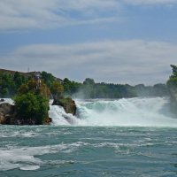 Рейнский водопад (Швейцария). :: Galina Dzubina
