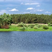 Пейзаж в четыре слоя :: Сергей Тарабара