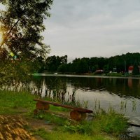 Вечерняя прогулка вдоль Малаховского озера :: Олег Пучков