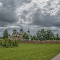 Семёновское (Бородинского с/о). Спасо-Бородинский монастырь. :: Михаил "Skipper"