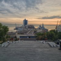 Рассвет над Одесским заливом. :: Вахтанг Хантадзе