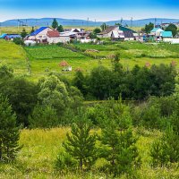 Деревенька :: Любовь Потеряхина