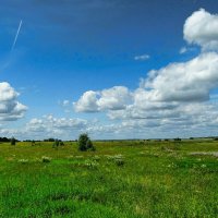 Небо и земля :: Милешкин Владимир Алексеевич 