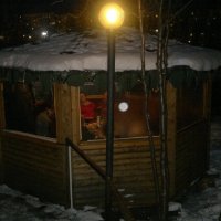 зимний домик для пикника. :: сергей гнусов