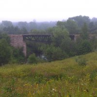 Мост в тумане :: Андрей Зайцев