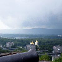 Вид на город Новокузнецк с Кузнецкой крепости :: Ольга Логачева