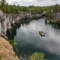 мраморный каньон, Карелия :: юрий затонов