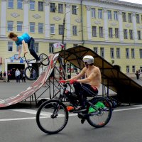 Велофристайл... :: Андрей Головкин