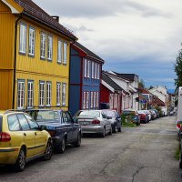 Старая улица Vålerenggata, Oslo :: Alex Sash