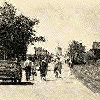 Дорога к монастырю :: Андрей Головкин