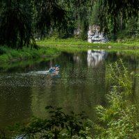 По Чусовой на байдарке. :: Владимир Орлов