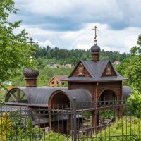 Святой источник преподобного Саввы. :: Владимир Безбородов