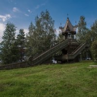 Путешествие из Петербурга в Москву. Онега. о.Мандроги. :: юрий макаров