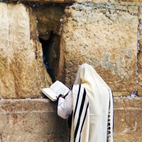 Йом Кипур: Стена Плача  "За Утренней молитвой" :: Aleks Ben Israel