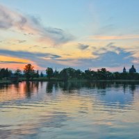 Закат на Онежском Озере :: Antikka 