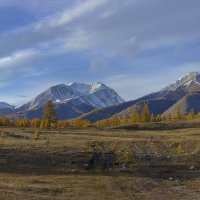 Осень в Тункинской долине_2 :: Анатолий Иргл