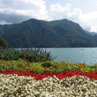 озеро в г. Лугано, Швейцария :: Дмитрий Родышевцев