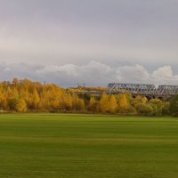 Осенний пейзаж с мостом :: Константин 