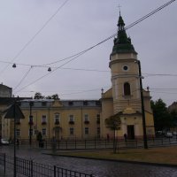 Греко - католический   храм  в   Львове :: Андрей  Васильевич Коляскин