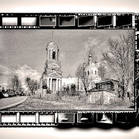 Пейзаж с храмом :: Nikolay Monahov