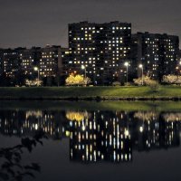 Вечер в Марьинском парке :: Анатолий Колосов