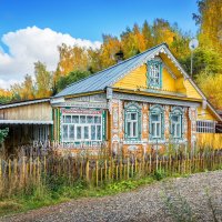 Дом в русском стиле в Плёсе :: Юлия Батурина