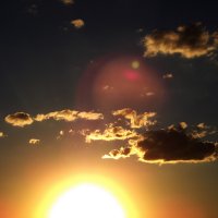 Закат в Сафари-парке :: Евгения С