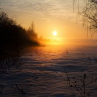 Холодный закат :: Александр Калинин 
