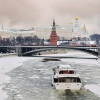 Виды Москвы. Кремль с Патриаршего моста. :: Анна (Анка) Салтыкова