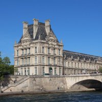 Париж. Вид на Лувр и мост Руаяль :: vadimka 