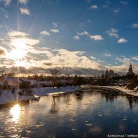 Акварель зимы :: Александр Горбунов