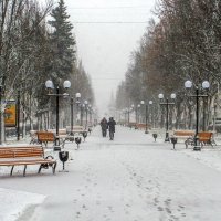 С выпавшим снегом :: Сергей Тарабара