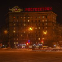 Ночной Новосибирск :: Михаил Измайлов