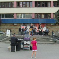 Выступление   группы   "Полюс"  в   Ивано - Франковске :: Андрей  Васильевич Коляскин