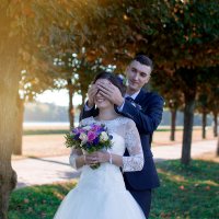 Свадебная фотосессия в парке от свадебного фотографа Анастасии Морозовой :: Анастасия Морозова