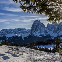 winter day in the Dolomites :: Dmitry Ozersky