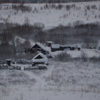 зима в деревне :: vladimir polovnikov