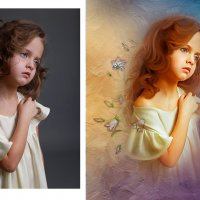 портрет девочки :: Zhanna Abramova